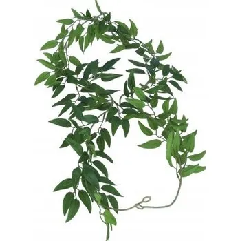 umělá květina Girlanda ze zelených listů 175 cm