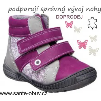 Dámská zdravotní obuv SANTÉ N/LONDON/201/C75/C13 zdravotní obuv vel.20-26, fialová - 21