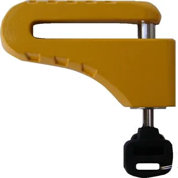 Motozámek MAXX TLL109 kotoučový zámek žlutý 5,5 mm