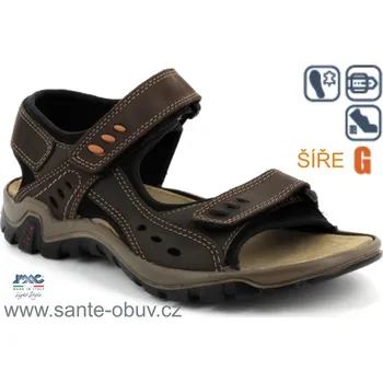 Dámská zdravotní obuv SANTÉ IC/553040 MORO vych. obuv vel. 40-46, --- - 42