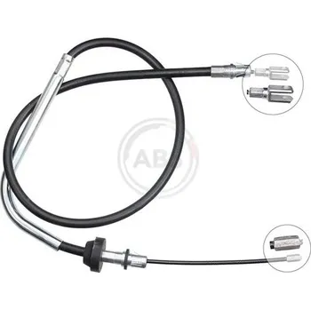 Lanko parkovací brzdy Tažné lanko, parkovací brzda A.B.S. K13851