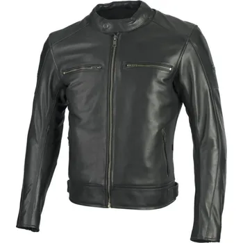 Moto bunda SECA BONNEVILLE černá kožená bunda, 52