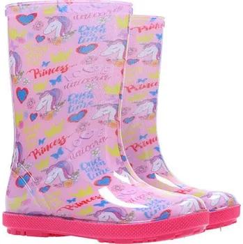 Dívčí holínky DEMAR dětské holínky Hawai 0048 AL jednorožec vel.20-27, --- - 22-23