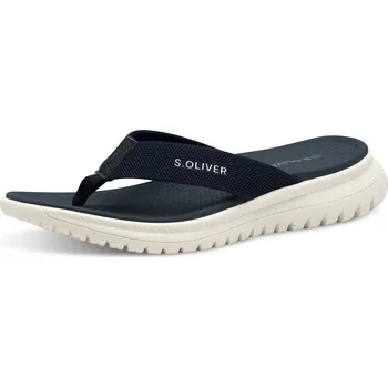Dámské žabky DÁMSKÉ ŽABKY s.OLIVER 5-27106-42 805 MODRÁ Barva: MODRÁ, Velikost: 41