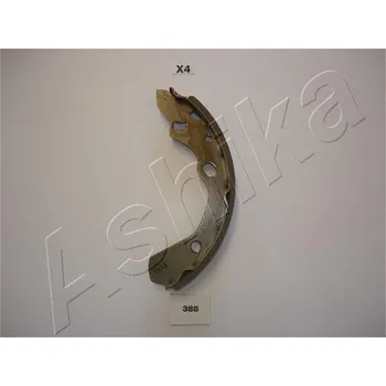 Brzdová čelist Sada brzdových čelistí ASHIKA 55-03-388
