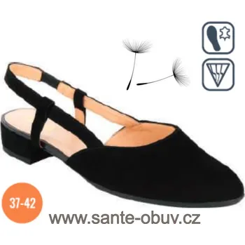 Dámská zdravotní obuv SANTÉ AL/9L68-1R NERO vycházková obuv vel.37-42, --- - 42