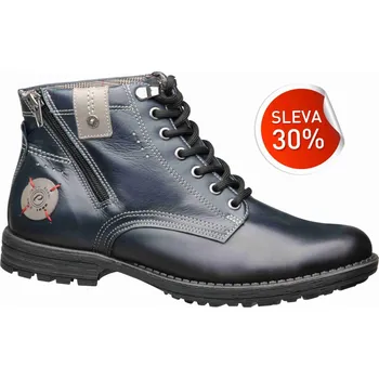 Dámská zdravotní obuv SANTÉ PE/S80702-05 MARINHO kotníčková obuv vel.40-46, A modrá - 46