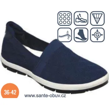 Dámská zdravotní obuv SANTÉ DA/900 MARINHO vych. obuv vel.36-42, modrá - 37