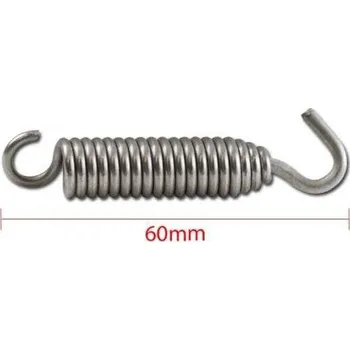 Výfuk pro motocykl HSM MiVV pružina na výfuk, délka 60 mm O 9 mm (1 ks)