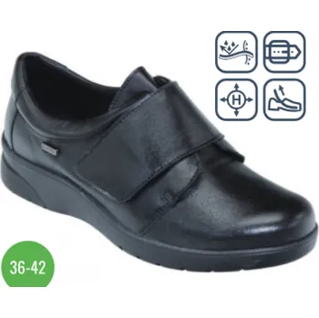 Dámská zdravotní obuv SANTÉ AL/891A-1R BLACK vych obuv vel.36-42, černá - 36