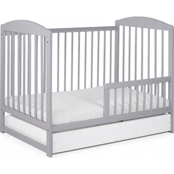 Dětská postýlka Dětská postýlka 120x60 Tomi XV šedá šuplík