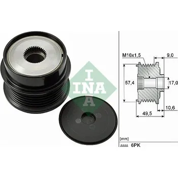 Předstihová spojka Schaeffler INA 535 0189 10