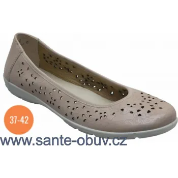 Dámská zdravotní obuv SANTÉ AL/0P38-2R NUDE vych. obuv vel.37-42, --- - 39