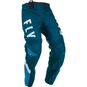 Moto oblečení FLY RACING F-16 2020 kalhoty na motokros barva modrá modrá bílá, velikost 30