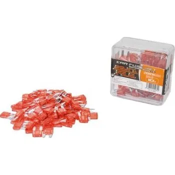 Autopojistky Pojistky nožové MINI 10A 100 ks