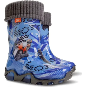 Dívčí holínky DEMAR dětské holínky Stormer LUX EX 0433 EF motorka vel.28-35, EF motorka - 28-29