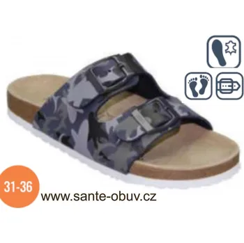 Dámská zdravotní obuv SANTÉ VT/800-10 SHARK pantofel, vzor - 36