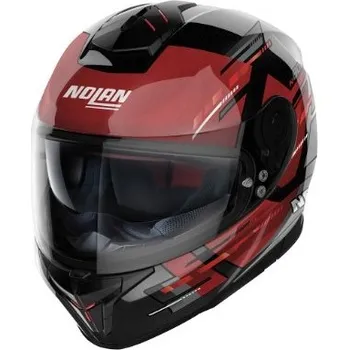 Auto-moto Moto helma Nolan N80-8 Meteor N-com Metal Black 68, M