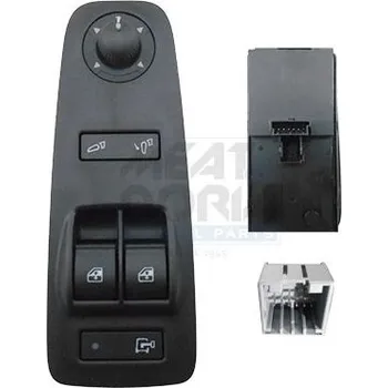 Spínač, zvedací zařízení oken MEAT & DORIA 26282