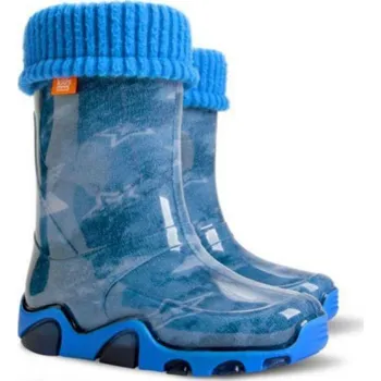 Dívčí holínky DEMAR dětské holínky Stormer LUX 0033 jeans vel.28-35, AC jeans - 32-33