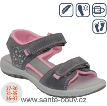 Dámská zdravotní obuv SANTÉ IC/581221 GRIGIO vych. obuv vel.27-37, --- - 29