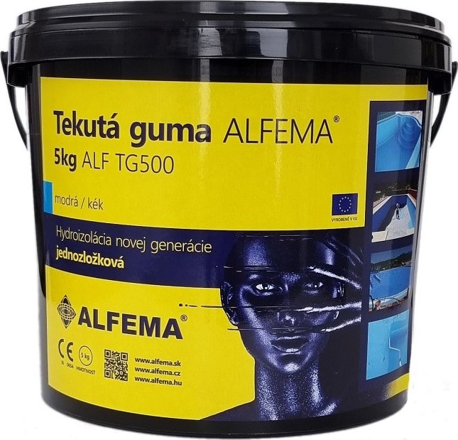 Tekutá guma ALFEMA TG500 modrá 5 kg (na bazény)