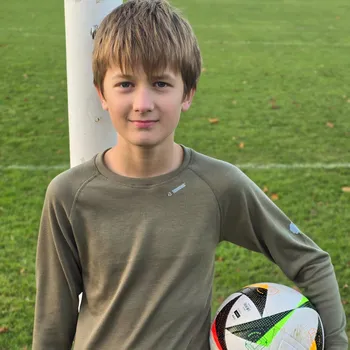 Dívčí oblečení TERMOVEL Dětské tričko WOOL DLR zelená VELIKOST: 140