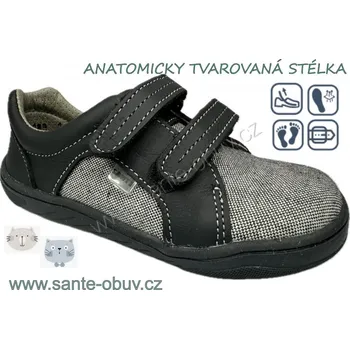 Dámská zdravotní obuv SANTÉ N/189/103/60 ČERNÁ vych. obuv vel.31-35, --- - 34