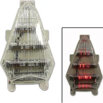 Osvětlení pro motocykl HSM Zadní koncové LED světlo pro Yamaha YZF-R6 rok 2006-2007
