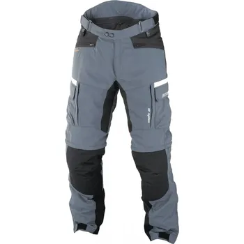 Moto kalhoty NERVE G-Drive tmavé textilní cestovní kalhoty na motorku velikost XL