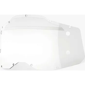 Motocyklové brýle 100percent náhradní plexi pro brýle 100% plexi Forecast Racecraft 2/Accuri 2/Strata 2, čiré, Anti-fog