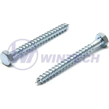 Vrut Vrut do dřeva DIN 571 10 x 160 ZB Balení: 50 ks AEAAA10160B7K