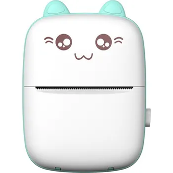 Tiskárna Tiskárna Bluetooth - termotiskárna C9 - černobílý tisk - modrá