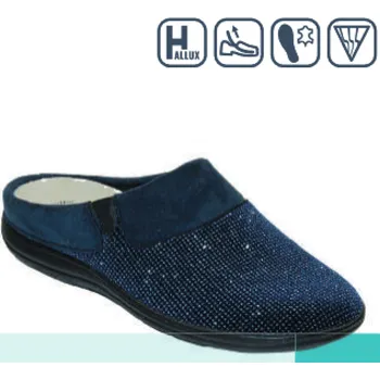 Dámská zdravotní obuv SANTÉ PO/6097 BLU zdravotní pantofel HALLUX , --- - 42