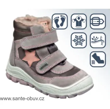 Dámská zdravotní obuv SANTÉ IC/230878 TALPA vycházková zimní obuv, vel.31-35, --- - 35