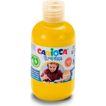 Výtvarná barva Carioca Temperové barvy 250 ml Barva: Žlutá