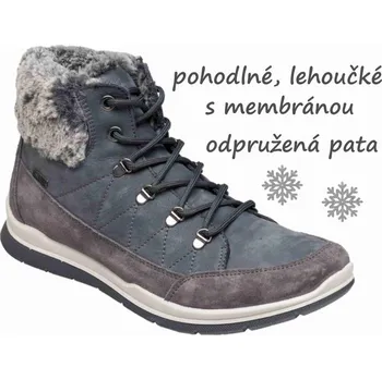 Dámská zdravotní obuv SANTÉ IC/209458 GRIGIO vycházková zimní obuv, --- - 38