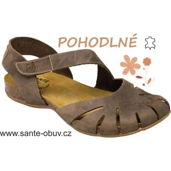 Dámská zdravotní obuv SANTÉ IB/4456 vycházková obuv hnědá, --- - 40
