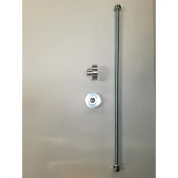 Rám pro motocykl RUTAN protektory PŘEDNÍ osy - montážní sada bez hlavic Kawasaki ZX-6R 05-06, ZX-10R 08-10