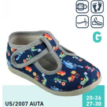 Dámská obuv SANTÉ US/2007 AUTA domácí obuv vel.20-30, SANTÉ US/2007 AUTA