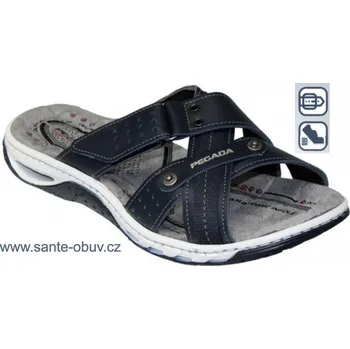 Dámská zdravotní obuv SANTÉ PE/131601-05 BLUE zdravotní pantofle vel.39-45, --- - 40