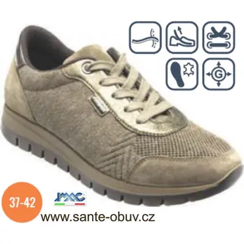 Dámská zdravotní obuv SANTÉ IC/257518 TAUPE vych. obuv, --- - 38