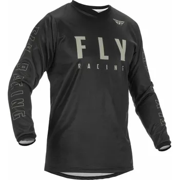 Moto dres FLY RACING F-16 dres dětský, barva černá šedá, velikost YS