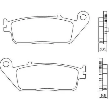 Brzdová destička Brenta brzdové destičky sintrované FT4140