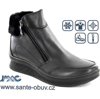 Dámská zdravotní obuv SANTÉ IC/456790 NERO zimní vych. obuv vel.36-42, --- - 42