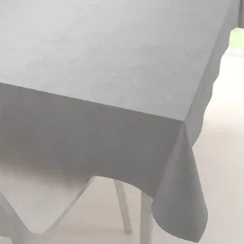 ubrus Sametový obdélníkový ubrus Velvet Premium SVP-027 Světle šedý 50x100 cm