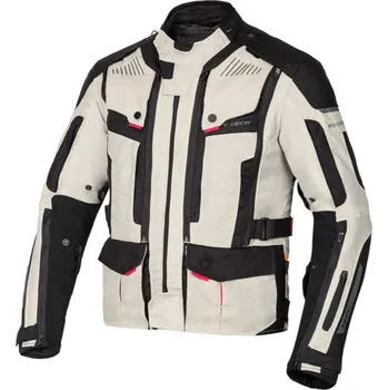 Moto bunda SECA STRADA EVO šedá textilní bunda, M