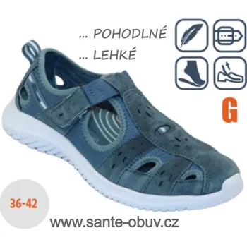 Dámská zdravotní obuv SANTÉ WD/704 NAVY BLUE vycházková obuv modrá vel.36-42, --- - 39