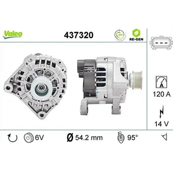 Alternátor Generátor VALEO 437320