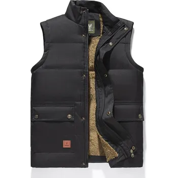 Pánská softshellová bunda Pánská vesta DIMU254 Barva: Černá, Velikost: 3XL